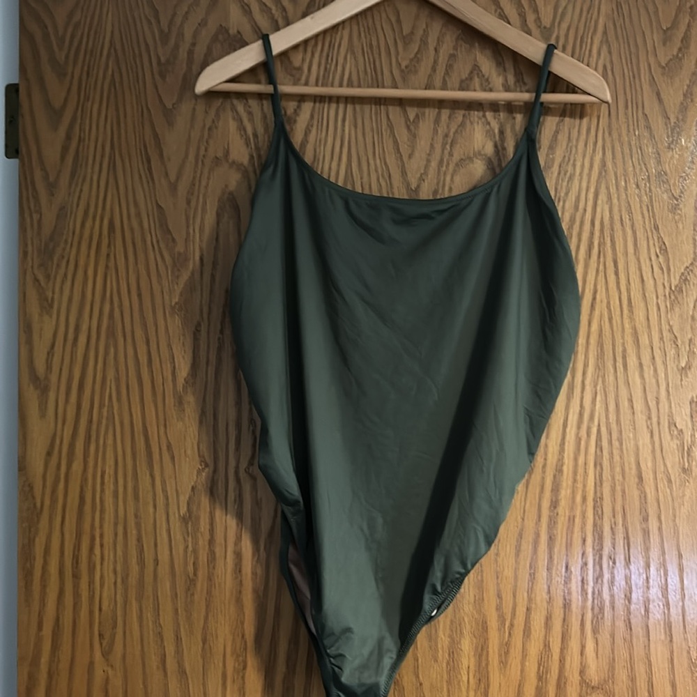 J.Crew Playa Swimsuit NWT Olive Green